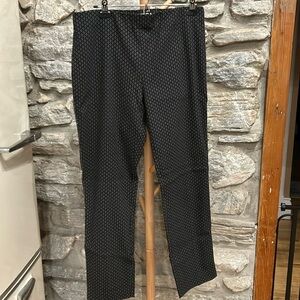 Bling Trim Patterned Pants